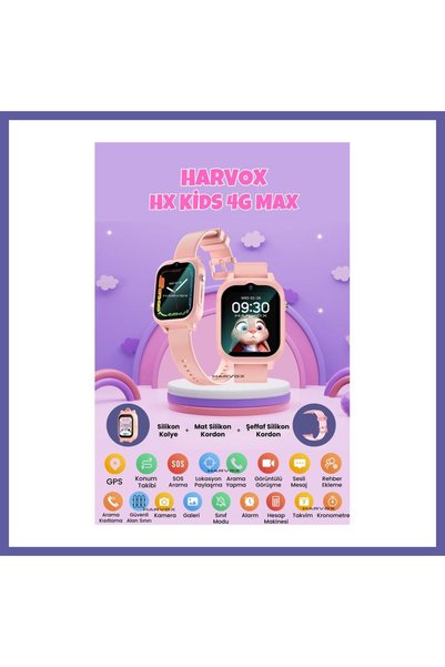 HX Kids 4G Max Akıllı Çocuk Saati NIDA