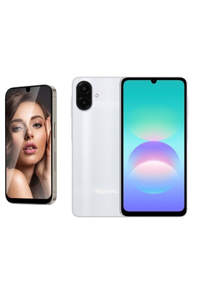Ecr Mobile Samsung Galaxy A08 ile Uyumlu Ayna (Mirror) 9H Kırılmaz Nano Ekran...