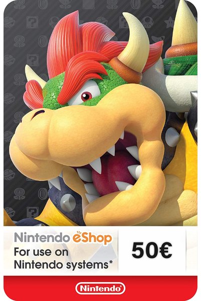 Nintendo eShop 50 EUR (CD KEY) (VOUCHER CU SCOP MULTIPLU)