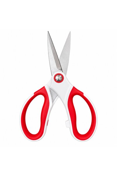 ALBERTOS Geniş Saplı Kumaş Kesim Makası Ergonomik Paslanmaz Çelik Terzi Makası