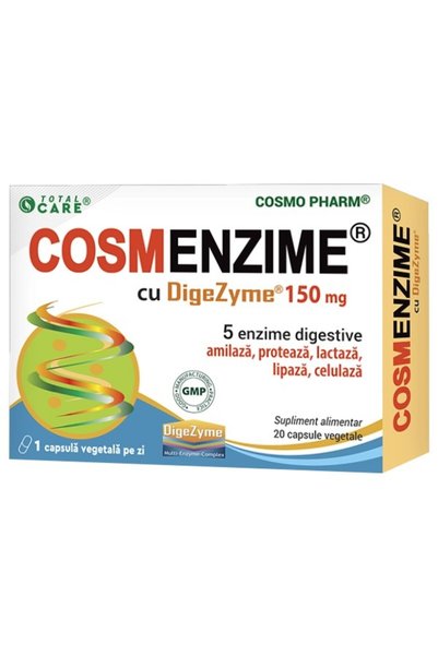 Cosmo Pharm Cosmenzine cu Digezyme 150 mg 20 capsule