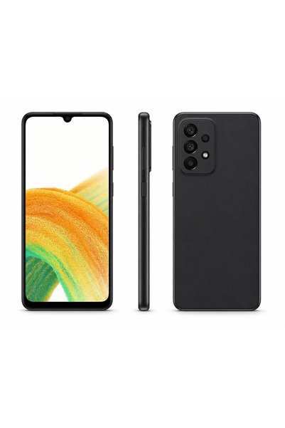 OEM Husă Samsung Galaxy A33 5G Liquid Silicone, Protecție Antișoc, Negru