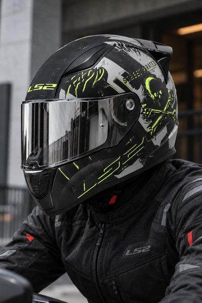 LS2 RAPID 2 PIRATES KASK RENKLİ VİZÖR