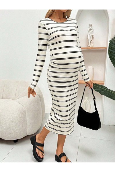 Sheya Rochie maxi, alb
