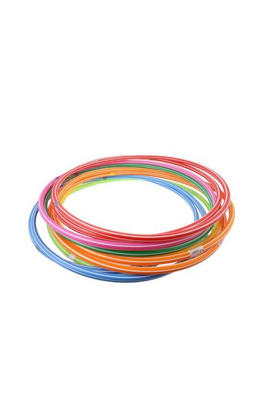 SPORTECH Set de 10 cercuri de gimnastică Sportech, diametru 80 cm