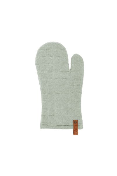 TISECO Oven mitt, 18 × 32 cm, "Havana", Green stone -