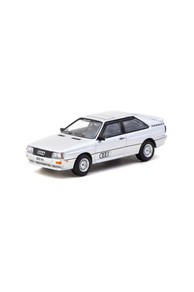 BŞK VİRGO نموذج سيارة أودي كواترو فضية بمقياس 1/64 - شوكو X BSK2026