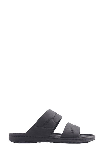 FLEXALL CFA Sandals Men's Comfortable Casual Daily Use Beach Summer Black San...