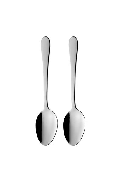 Grunwerg Set of 2 "Windsor" serving spoons, stainless steel -