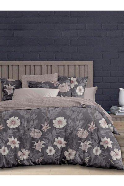 Generic 3 Pieces Flat Bedsheet Set with Floral Pattern King Size Bed Pillow C...