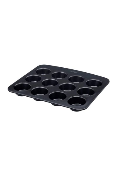 Pyrex 12-compartment muffin tray, metal, GLIDE -