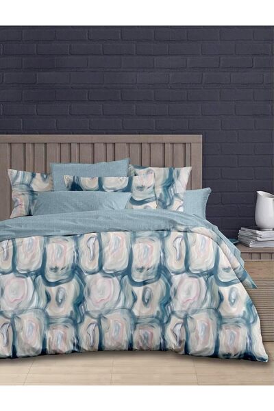 Generic 3 Pieces Flat Bedsheet Set with Floral Pattern King Size Bed Pillow C...