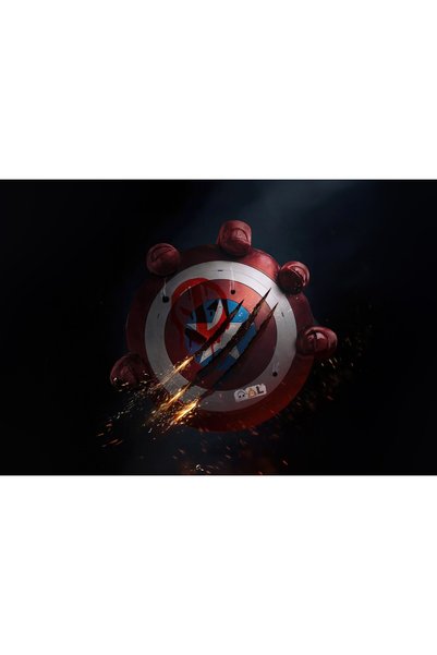 OEM Αφίσα Captain America Brave New World X Wolverine, 61x90 εκ., poster10672