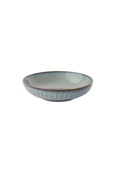 EasyLife Soup plate, porcelain, 20cm, "Drops Celadon" - Easy Life