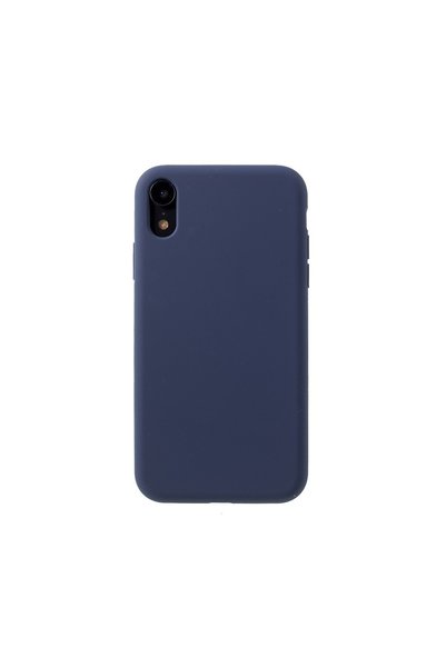 OEM Husă Apple iPhone XR din Silicon Lichid, Protecție Antișoc, Albastru Marin