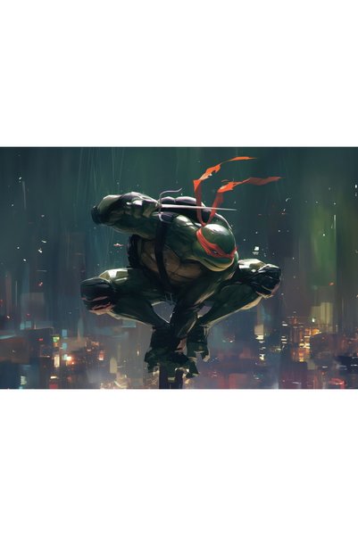 OEM Αφίσα Ραφαέλ TMNT, 61x90 εκ., poster10746