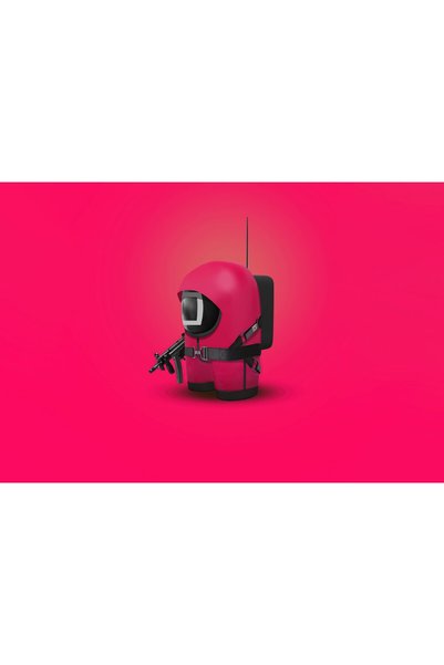 OEM Αφίσα Squid Game X Among Us Μίνιμαλ 4k, 61x90 εκ., poster10772