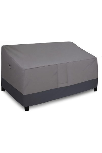 Yelajoy غطاء أريكة خارجية بثلاثة مقاعد 224×83×84 سم، مقاوم للماء والرياح، غطا...