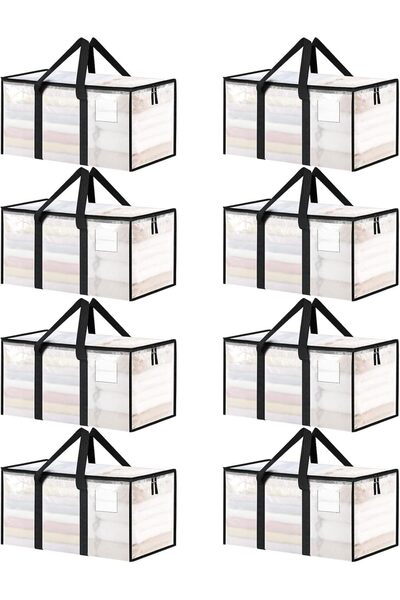 XICEN Moving Bags, Heavy Duty Moving Boxes with Zippers Top and Sturdy Handle...