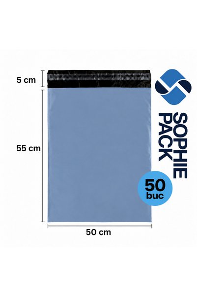 SOPHIE PACK Pungi Curierat Autoadezive, 500 x 550 + 50 mm, 50 buc/set