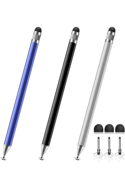 T Tersely 3 Pack 2-in-1 Stylus Pen for Touch Screens