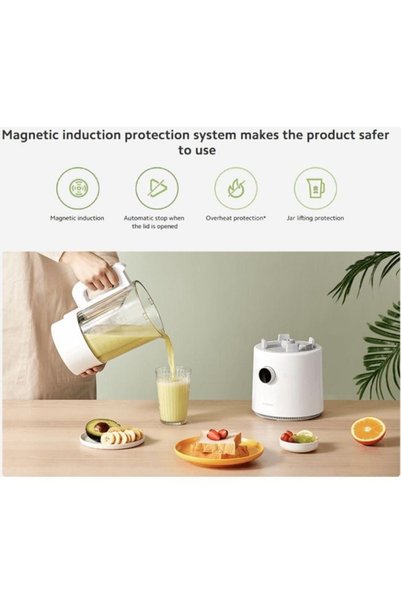 Generic Brand خلاط ذكي شاومي بسعة 1600 مل وبقوة 950 واط BHR5961GB