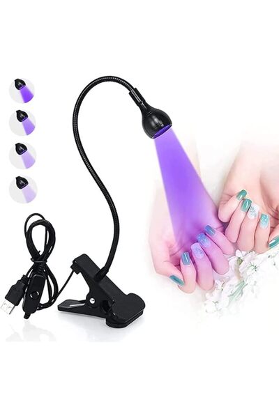 JOYZZZ JoyzzzLED Nail Lamp, 3W UV Nail Lamp, Hands Free Gel LED Nail Dryer Cu...