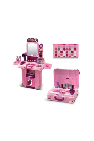 OEM 3 in 1 Play Makeup Suitcase Travel Set