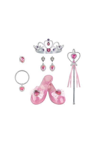 OEM Pink Shoes & Princess Accessories Playset
