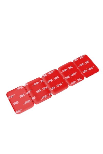 Generic وسادة لاصقة عالية الالتصاق للكاميرا الأمامية للسيارة، 5 قطع مربعة مقا...