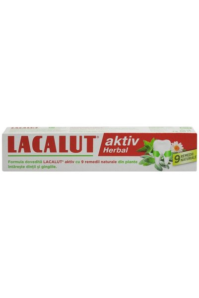 Generic Brand Pastă de Dinți Lacalut, 75 ml Aktiv Herbal