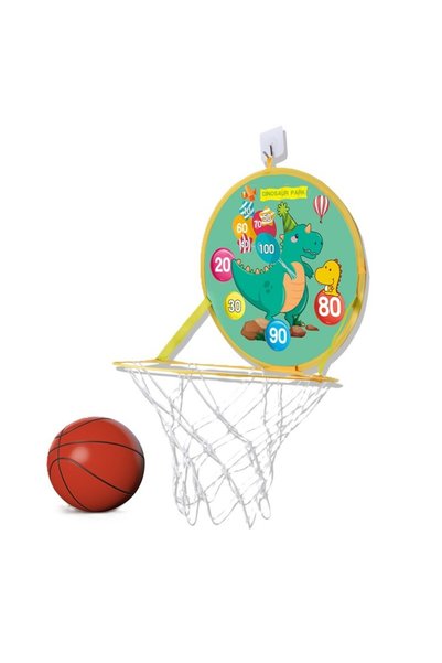 OEM Jucărie Interactiva, 2 in 1, Cos de Basket si Tinta de Darts, Minge 16 cm...