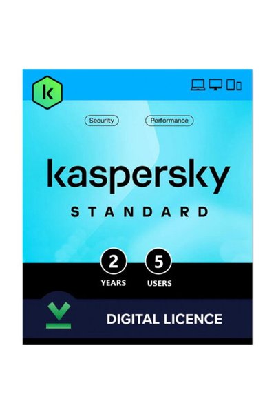 KASPERSKY Τυπικά 5 Συσκευές, 2 Έτη, Ηλεκτρονική Άδεια