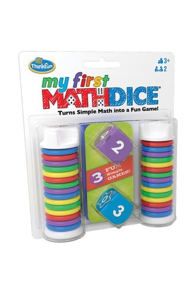 ThinkFun Εκπαιδευτικό παιχνίδι Thinkfun - Τα Πρώτα μου Ζάρια Μαθηματικών, 3+ ...