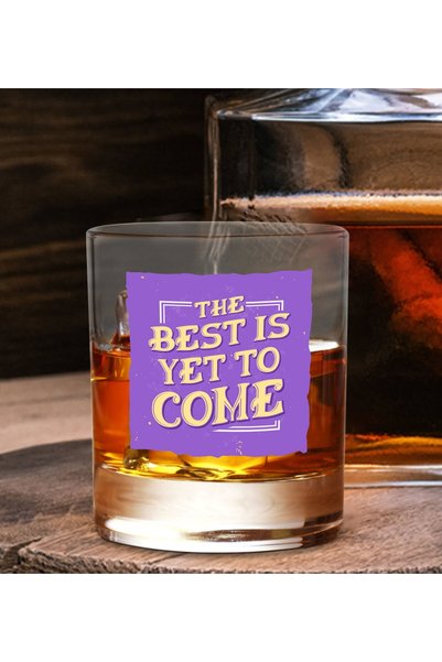 Bk Gift Dtf Motto Design Whiskey Glass-5, Gift for a Friend, Gift for a Lover