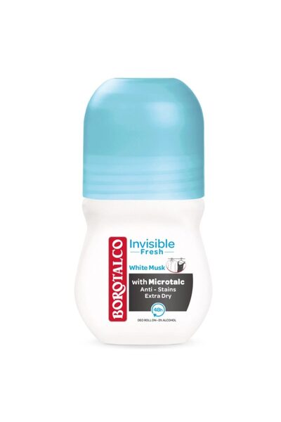 Generic Brand Deodorant Borotalco, Roll On 50 ml 48H Invisible Fresh