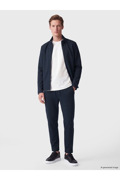 LC Waikiki Ozmarka New Season Navy Blue Regular Fit Men's Sweatpants
