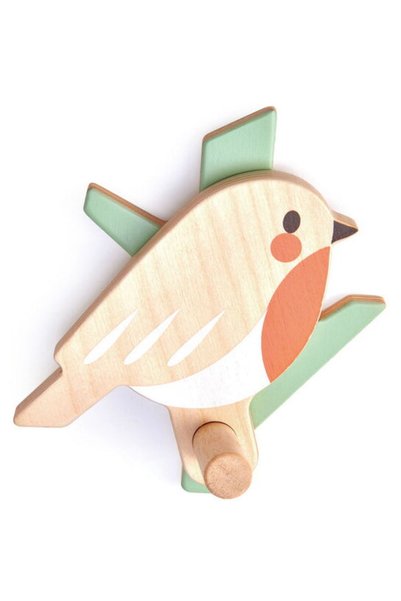 Tender Leaf Cuier pentru copii, Toys - Cuier de perete cu tematică forestieră...