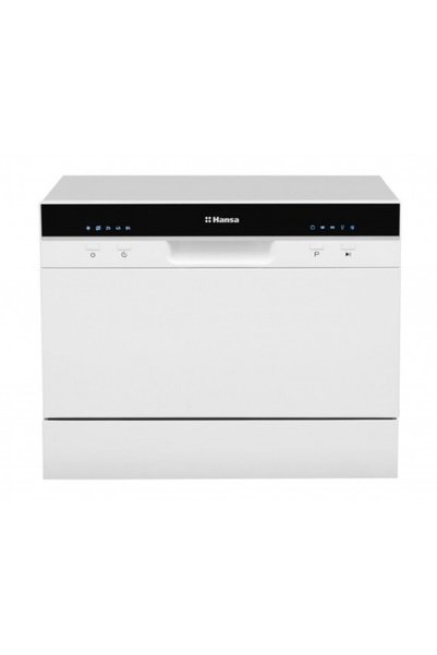 Hansa Masina de spalat vase compacta ZWM556WH, Capacitate 6 seturi, Numar pro...