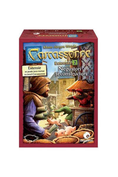 Hans Im Gluck Επέκταση Παιχνιδιού Carcassonne, - Επέκταση 2: Εμπόροι και Οικο...