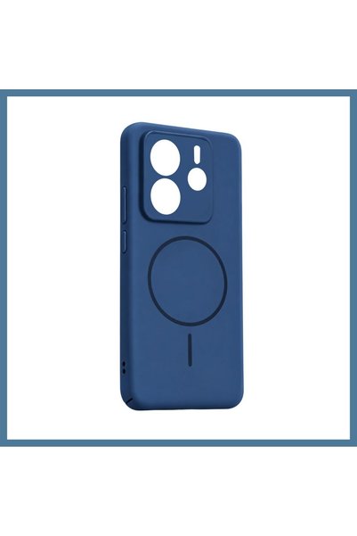 Generic Brand Redmi Note 14 4g Mika Pc Magsafe Cover - Blue Btkfz