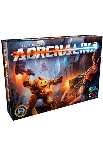 Czech Games Edition Επιτραπέζιο παιχνίδι Αδρεναλίνη, Ηλικία 12+ ετών, Πολύχρωμο