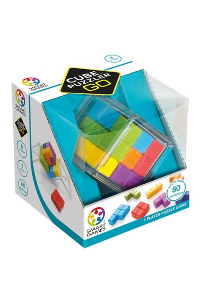 Smart Games Παιχνίδι λογικής με 80 προκλήσεις, - Cube Puzzler Go, 8+ ετών, δι...