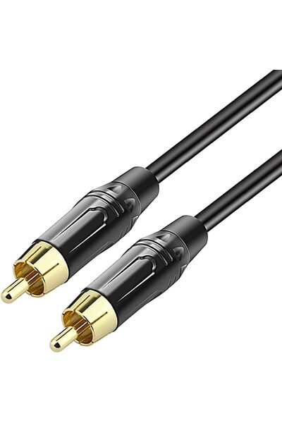 XMUXI كابل RCA، كابل صوت RCA ذكر إلى ذكر عالي الجودة، سلك صوت إضافي للمسرح ال...