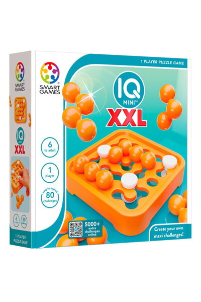Smart Games Παιχνίδι λογικής με 80 προκλήσεις, - IQ Mini XXL, 6+ ετών, διεθνή...