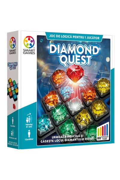 Smart Games Παιχνίδι λογικής με 80 προκλήσεις, - Διαμαντένια Αποστολή, για ηλ...