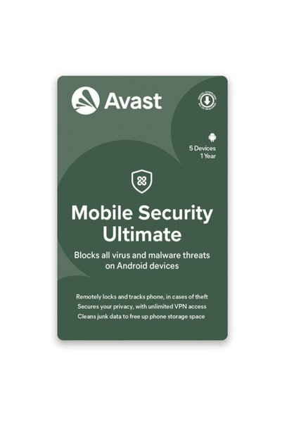AVAST Άδεια Λογισμικού για Κινητά - Απόλυτη Άδεια, 1 Τηλέφωνο, 3 Έτη