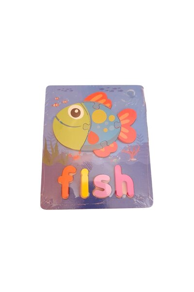 OEM 2D Puzzle, Fish, 9 pieces