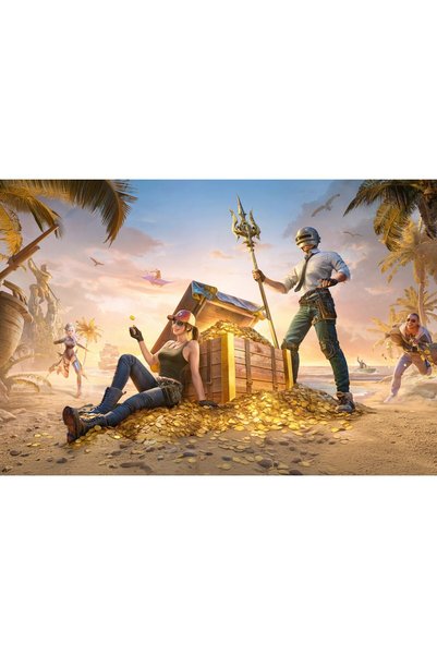 OEM Постер Pubg Mobile Ocean Odyssey, 61x90 см, poster12933