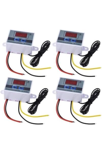 Reland Sun 4PCS XH-W3001 Digital Temperature Controller Display Thermostat Sw...